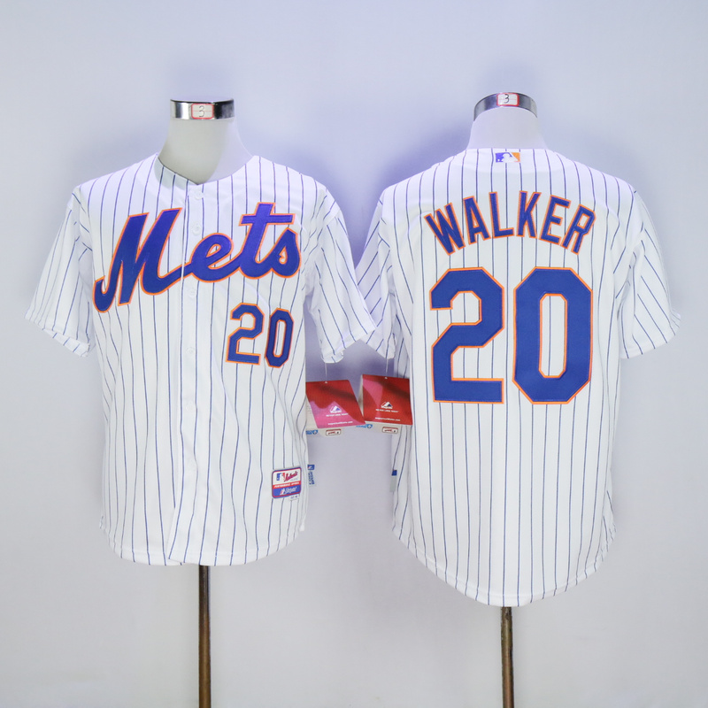 Men New York Mets #20 Walker White MLB Jerseys
